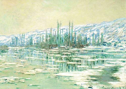 Taurus Kunstkarten Kunstkarte Claude Monet Eisbruch von Taurus Kunstkarten