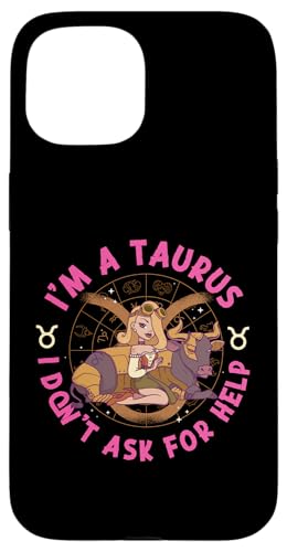Sternzeichen Stier: Ich bin ein Stier - Ich bitte nicht um Hilfe Hülle für iPhone 15 Sternzeichen Stier: Ich bin ein Stier - Ich bitte nicht um Hilfe Hülle für iPhone 15 von Taurus Zodiac Sign Designs For Women