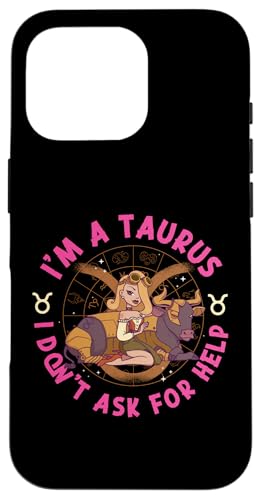 Sternzeichen Stier: Ich bin ein Stier - Ich bitte nicht um Hilfe Hülle für iPhone 16 Pro Sternzeichen Stier: Ich bin ein Stier - Ich bitte nicht um Hilfe Hülle für iPhone 16 Pro von Taurus Zodiac Sign Designs For Women