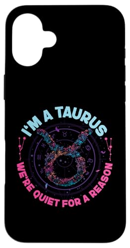 Sternzeichen Stier: Ich bin ein Stier - Wir sind aus einem bestimmten Grund still Hülle für iPhone 16 Plus Sternzeichen Stier: Ich bin ein Stier - Wir sind aus einem bestimmten Grund still Hülle für iPhone 16 Plus von Taurus Zodiac Sign Designs For Women