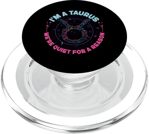 Sternzeichen Stier: Ich bin ein Stier - Wir sind aus einem bestimmten Grund still PopSockets PopGrip für MagSafe Sternzeichen Stier: Ich bin ein Stier - Wir sind aus einem bestimmten Grund still PopSockets PopGrip für MagSafe von Taurus Zodiac Sign Designs For Women