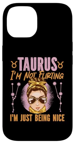 Sternzeichen Stier: Ich flirte nicht, ich bin nur nett Hülle für iPhone 14 Sternzeichen Stier: Ich flirte nicht, ich bin nur nett Hülle für iPhone 14 von Taurus Zodiac Sign Designs For Women