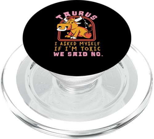 Sternzeichen Stier: Ich habe mich gefragt, ob ich giftig bin, wir haben nein gesagt. PopSockets PopGrip für MagSafe Sternzeichen Stier: Ich habe mich gefragt, ob ich giftig bin, wir haben nein gesagt. PopSockets PopGrip für MagSafe von Taurus Zodiac Sign Designs For Women