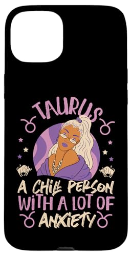Stier Sternzeichen: Stier – eine kühle Person mit viel Angst Hülle für iPhone 15 Plus Stier Sternzeichen: Stier – eine kühle Person mit viel Angst Hülle für iPhone 15 Plus von Taurus Zodiac Sign Designs For Women