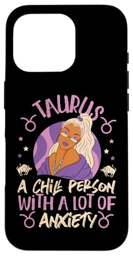 Stier Sternzeichen: Stier – eine kühle Person mit viel Angst Hülle für iPhone 16 Pro Stier Sternzeichen: Stier – eine kühle Person mit viel Angst Hülle für iPhone 16 Pro von Taurus Zodiac Sign Designs For Women