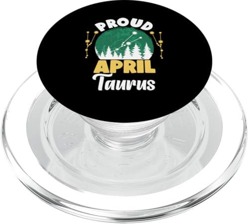 Tierkreiszeichen Stier: Stolzer April Stier PopSockets PopGrip für MagSafe Tierkreiszeichen Stier: Stolzer April Stier PopSockets PopGrip für MagSafe von Taurus Zodiac Sign Designs For Women