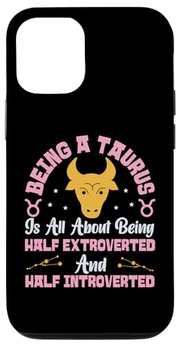 Tierkreiszeichen Stier: halb extrovertiert und halb introvertiert Hülle für iPhone 12/12 Pro Tierkreiszeichen Stier: halb extrovertiert und halb introvertiert Hülle für iPhone 12/12 Pro von Taurus Zodiac Sign Designs For Women