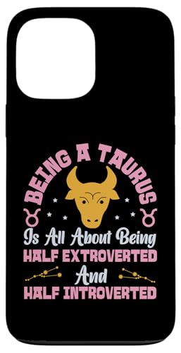 Tierkreiszeichen Stier: halb extrovertiert und halb introvertiert Hülle für iPhone 13 Pro Max Tierkreiszeichen Stier: halb extrovertiert und halb introvertiert Hülle für iPhone 13 Pro Max von Taurus Zodiac Sign Designs For Women