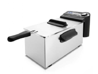 Taurus 973947000, Fritteuse, 4 l, 190 °C, Einzelbild, Schwarz, Weiß, Tasten, Drehregler von Taurus