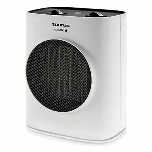 Taurus Alpatec – Tropicano 7CR – Schwenkheizgerät mit Keramik-Technologie PTC System, 1500 W, Thermostat, 2 Intensitäten, leise, Kippschutz, Thermoschutz. Taurus Alpatec – Tropicano 7CR – Schwenkheizgerät mit Keramik-Technologie PTC System, 1500 W, Thermostat, 2 Intensitäten, leise, Kippschutz, Thermoschutz. von Taurus