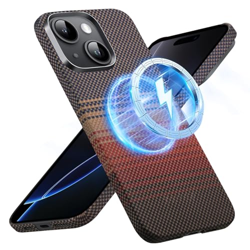 Tawarror Magnetisch Handyhülle für iPhone 15 Hülle Kompatibel mit MagSafe, Hart PC Rückseite Dünne Schutzhülle für iPhone 15 Stoßfest Kratzfestes Case, Sonnenuntergang Tawarror Magnetisch Handyhülle für iPhone 15 Hülle Kompatibel mit MagSafe, Hart PC Rückseite Dünne Schutzhülle für iPhone 15 Stoßfest Kratzfestes Case, Sonnenuntergang von Tawarror