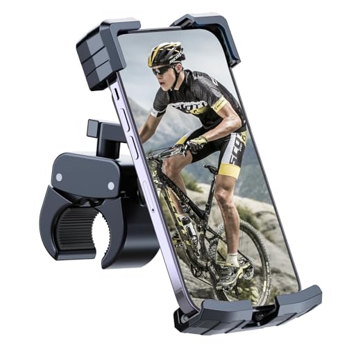 Tawveml Handyhalterung Motorrad, Handyhalter Fahrrad 2024 Universal 360° Drehbar Lenker Handyhalter für 4,5-7'' Smartphones mit Hülle Tawveml Handyhalterung Motorrad, Handyhalter Fahrrad 2024 Universal 360° Drehbar Lenker Handyhalter für 4,5-7'' Smartphones mit Hülle von Tawveml