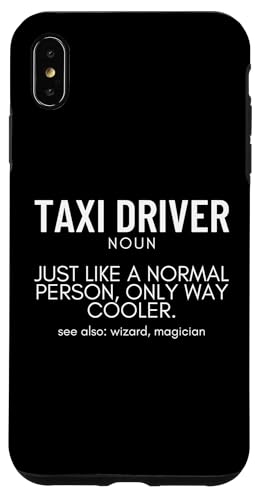 Taxifahrer Definition Lustiger Taxifahrer Hülle für iPhone XS Max von Taxi Driver Gifts and Apparel