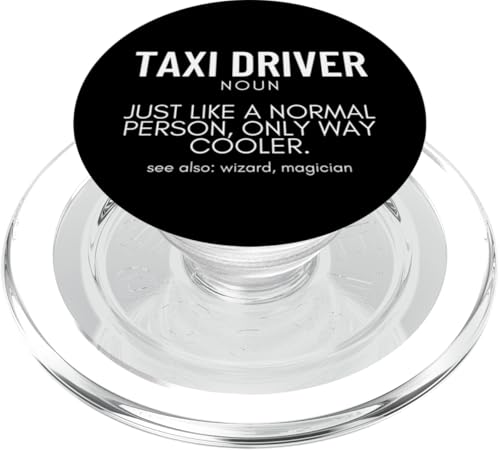 Taxifahrer Definition Lustiger Taxifahrer PopSockets PopGrip für MagSafe Taxifahrer Definition Lustiger Taxifahrer PopSockets PopGrip für MagSafe von Taxi Driver Gifts and Apparel