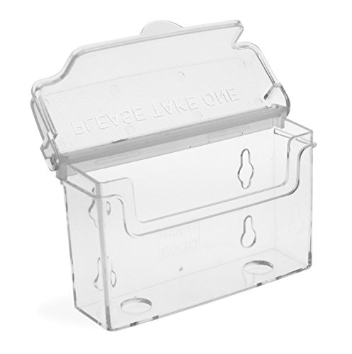 Taymar OD95_X2 Prospekthalter Outdoor Querformat Visitenkartenhalter 2 Stück farblos von Taymar