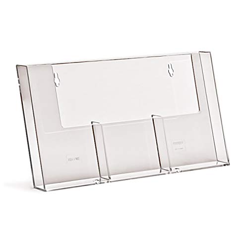 taymar Wandhalter 3 Fächer x 1/3 A4 (Innenmaß: 10.4 cm) nebeneinander von Taymar