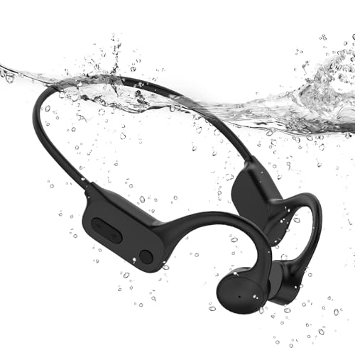 Tayogo Kopfhörer Schwimmen, IPX8 Wasserdicht, Knochenschall Kopfhörer, Bluetooth 5.4, offene Ohrhörer, 32GB MP3-Player, Unterwasser Kopfhörer (dunkel) Tayogo Kopfhörer Schwimmen, IPX8 Wasserdicht, Knochenschall Kopfhörer, Bluetooth 5.4, offene Ohrhörer, 32GB MP3-Player, Unterwasser Kopfhörer (dunkel) von Tayogo