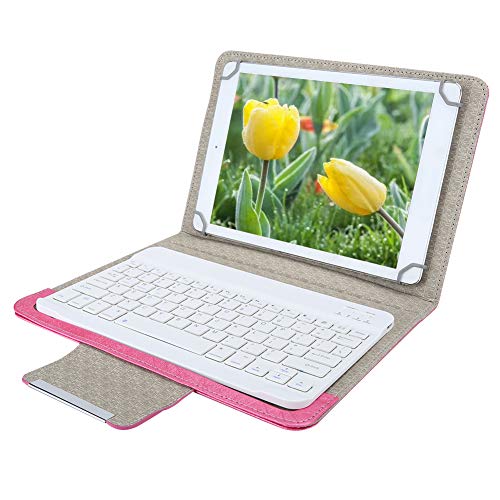 10 1 zoll tablet hülle mit tastatur bluetooth,Tbest 101-Zoll--Tablet-Hülle mit Tastatur 12-Zoll-Tablet-Hülle mit Tastatur Tablet-Zubehör 10-Zoll-TastaturPU-Ledertasche W-Ständer Bluetooth-Tablet Riesi von Tbest