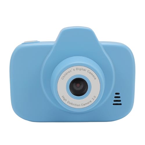 1080p 48MP Digitale Videokameras mit Automatischer Fokus 10x Zoom Cartoon Frames Filter 400 -mAh Batterie Kompakt Kleine Kamera Jungen Mädchen Schockproof Abs Shell (Blue) von Tbest