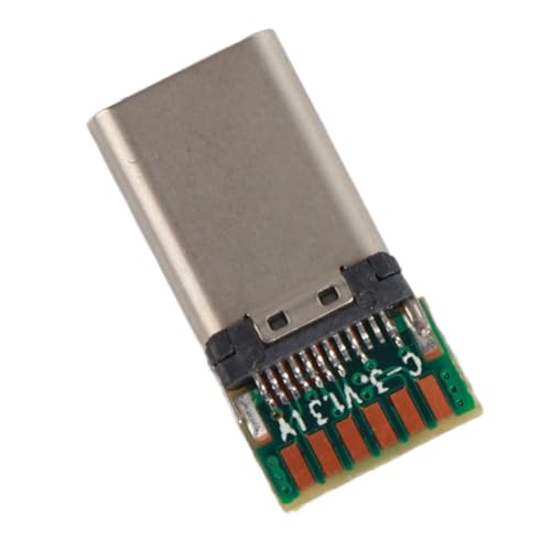 12-poliger Löt-Typ-C-Anschluss USB3.1-Konverter-Stecker-Buchse-Kabel-Adapter PCB 56k-Widerstand Computerzubehör und Peripheriegeräte von Tbest