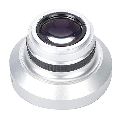 37mm fisheye Lens,Kameraobjektiv Silber Starke Anwendbarkeit 37 Mm 0,25 X Super-Fisheye-Zusatzobjektiv für 37-mm-Kaliber-Kameraobjektive von Tbest