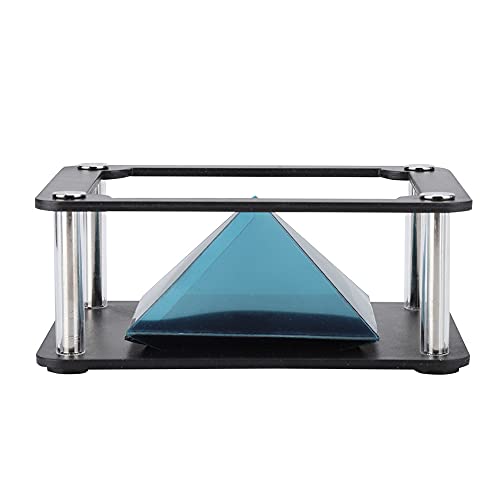 3d holographic projector,Hologramm Handy,De,Handliches Hologramm,Hologramm-Projektor,Hologramm-Dreieck,Hologramm-Pyramide, Holograma 3D Holografischer 3D-Display-Ständer Projektor von Tbest