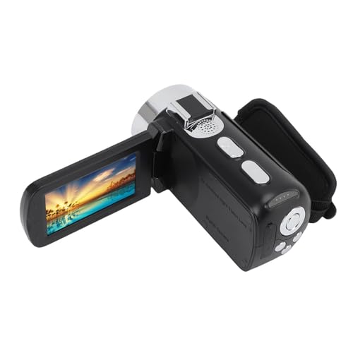 4K Videokamera 64MP Multiple Filter 3 Zoll Flip Display LED Fill Light WiFi Digitalkamera für die Fotografie 4K Videokamera 64MP Multiple Filter 3 Zoll Flip Display LED Fill Light WiFi Digitalkamera für die Fotografie von Tbest