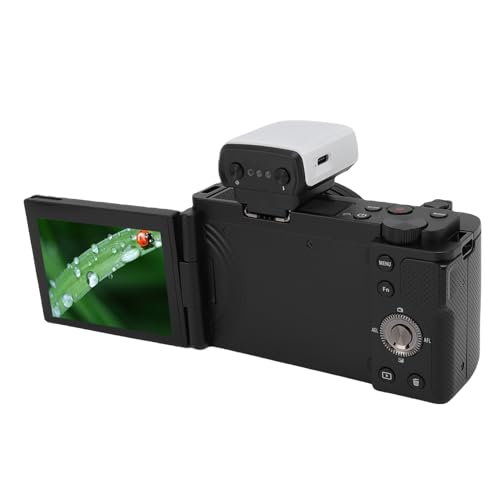 5k Spiegellose Kamera High Definition Zeigt Flexibilität für Fotografie -Enthusiasten Weißabgleichs -WLAN (Black) von Tbest