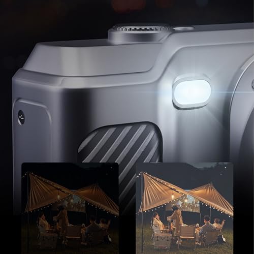 68 MP Digitalkamera Ultra -klares Bild mit 16x Zoom für Fotografie -Abs, Aluminiumlegierung (Silver) von Tbest