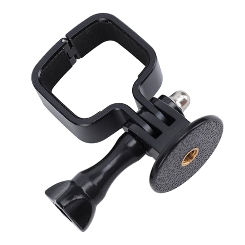 Actionkameramontagemontiergehäuse Hülle Ersatz Stabiler Kratzer Aluminiumlegierung Universal Rahmenhalter für Tasche 3 (Black) von Tbest
