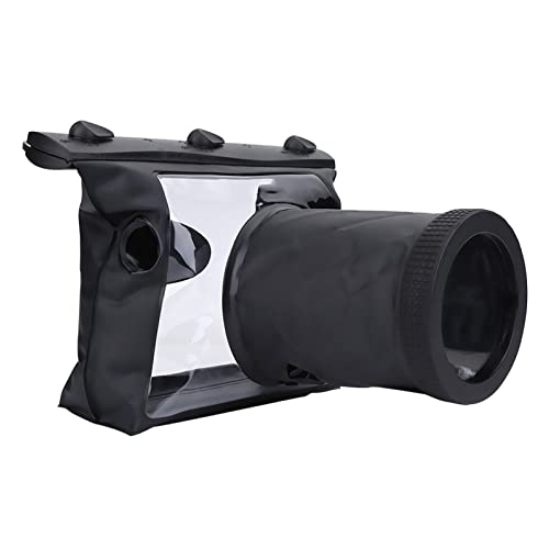 Amera Wasserdichtes Gehäuse, R5 Wasserdichtes Gehäuse, Unterwasserkameragehäuse Wasserdichtes HD-Unterwassergehäuse Trockenbeuteltasche für SLR DSLR-Kamera von Tbest