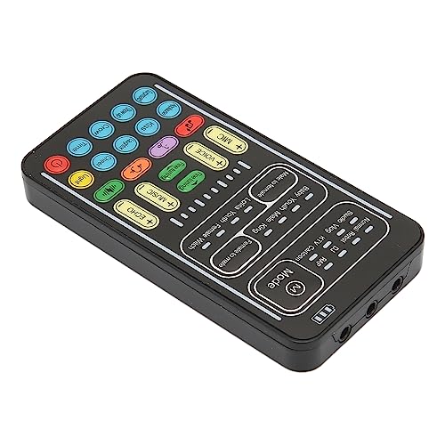 Stimmverzerrer,Angersound Cercuter Sound Cerg E Soundkarte,Ce CER Pc 450Mah 5V Multifunktion T Sound CER Soundkarte Für E Phone Cuter G Geräte I9 Ish Edition (I9 ische Ausgabe) von Tbest