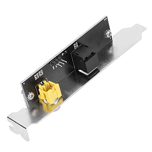 Asus Spdif,Spdif Outplate Kabelhalterung,Asus Spdif-Modul Rca/Optischer Ausgang Backplate Optisches Motherboard-Kabel Pci-Ausgangskarten-Header Msi-Halterung S/Pdif-Adapter Pci-Soun von Tbest