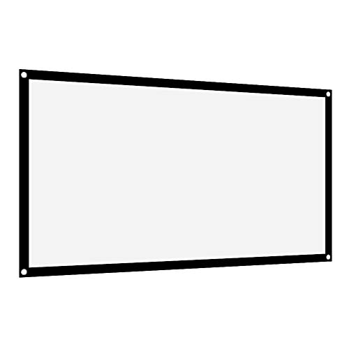 Beamer Leinwand 70 Zoll - Rolloleinwand 16:9 - Tragbare Faltenfreie Weiße Polyester-Projektor-Vorhang-Projektion Beamer Leinwand 70 Zoll - Rolloleinwand 16:9 - Tragbare Faltenfreie Weiße Polyester-Projektor-Vorhang-Projektion von Tbest