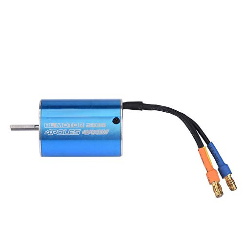 Bürstenloser Motor, 4-polig 2838 4700/6200KV RC-Automotor 1/12 1/14 RC-Autoteil-Zubehör(4700KV) Automodell Spielzeug von Tbest