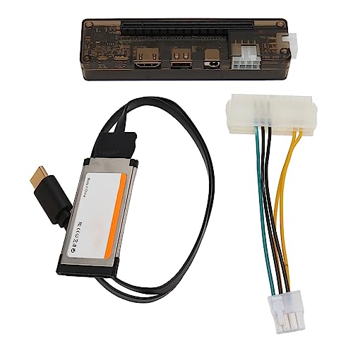 Tbest D DockPCIE EXP GDCLaptop Externe Grafikkarte DockExterne Grafikkarte Dock, Laptop Externe Inent Grafikkarte Dock 6Pin 8Pin Ausgang PCIE X16 USB Datenkabel Schnittstelle Exprd EXP von Tbest