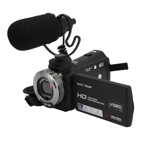 Digitalkamera, 30 MP LCD-Display, 16-facher Zoom, 1080P-Videokamera mit Mikrofon für Reisefotografie Digitalkamera, 30 MP LCD-Display, 16-facher Zoom, 1080P-Videokamera mit Mikrofon für Reisefotografie von Tbest