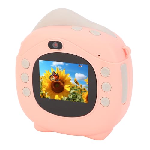 Digitalkamera 12MP 2 -Zoll -Bildschirm Tragbare Thermaldruck Videokamera mit Druckpapier für Selfies und Aufzeichnungserinnerungen (32GB) von Tbest