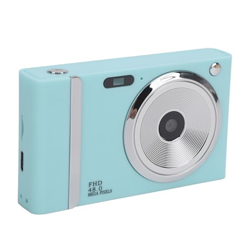 Digitalkamera 48MP 16x Digital Zoom Face Erkennung HD Digitalkamera für Verschiedene Szenen (Blue) von Tbest