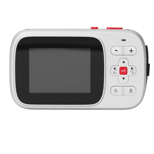 Digitalkamera 72MP Kompaktkamera für Reise Vlog 2.5K 16x Zoom Auto Focus IPS Display (Silver) von Tbest