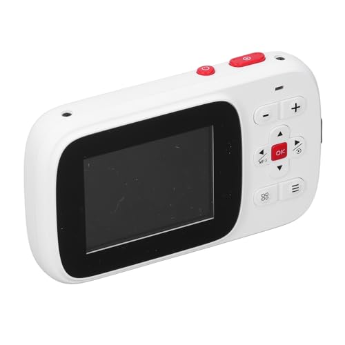 Digitalkamera 72MP Kompaktkamera für Reise Vlog 2.5K 16x Zoom Auto Focus IPS Display (White) von Tbest