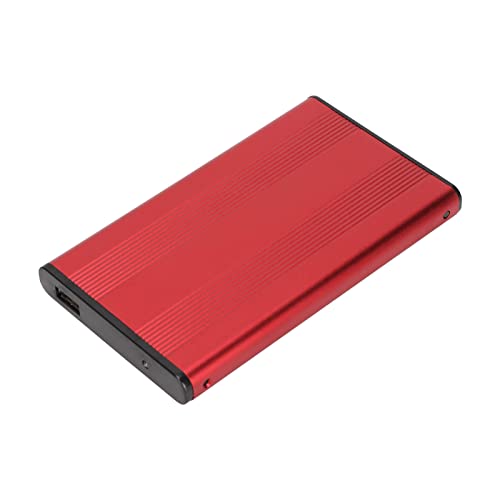 Festplattengehäuse 2,5 Zoll 2 TB mit 480 Mbit/s Übertragungsrate Aluminiumlegierung mit USB2.0-Übertragung für VistaRed (Tbestod3g9k7qfe-14) von Tbest