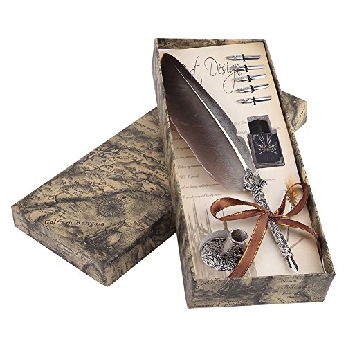 geschenke,Kalligraphie Stifte Set,Kalligraphie Feder Stifte,Handgefertigtes Kaligraphiestifte Set Handgehte Schreibfeder Vintage Stift Dip Pen Quill Writing Pen Set Briefpapier geschenke,Kalligraphie Stifte Set,Kalligraphie Feder Stifte,Handgefertigtes Kaligraphiestifte Set Handgehte Schreibfeder Vintage Stift Dip Pen Quill Writing Pen Set Briefpapier von Tbest