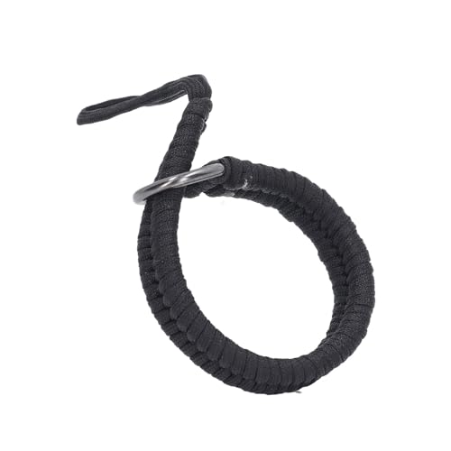 Kamera-Handschlaufe, Nylon-Kamera-Handschlaufe für DSLR- und Spiegellose Fotografen, Tragbar, Hohe Zugfestigkeit, Verstellbar, Schwarz (Black) von Tbest