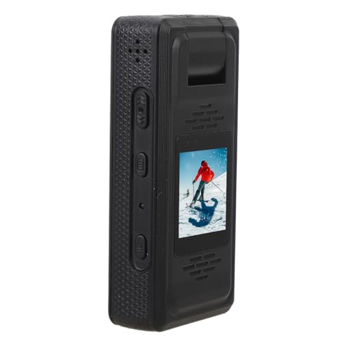 Körpersnutzkamera 4K Tragbares 180 -Grad -Rotatable Objektiv WiFi Camcorder von Tbest