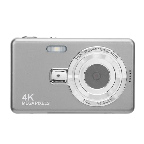 Kompakt Kleine Hochauflösende 16x Zoom Digitalkamera Tragbare Kompakte Kamera für die Reise (Keine Speicherkarte) von Tbest