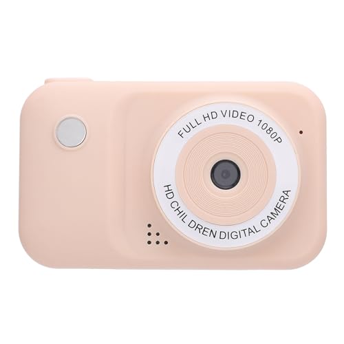 Kompakte Digitalkamera 1080p 3MP Dual Objektiv Autofokus Niedliche Kamera mit 2 -Zoll -Bildschirm MP3 -Spielen Funktionen Geburtstagsgeschenke (Khaki) von Tbest