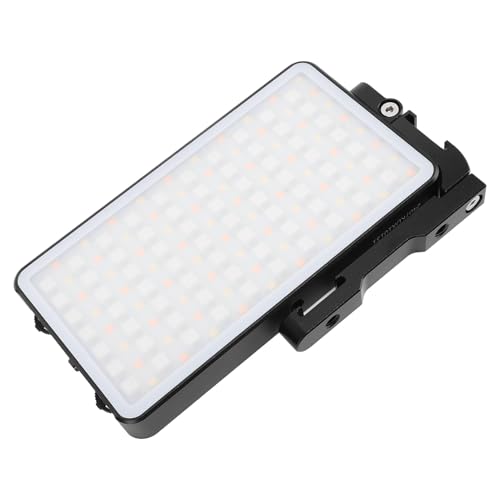 LED Fill Light 12W Full Color 2700 Bis 10000k 360 ° Rotierendes Tragbares Videolicht für die Fotografie Rotieren Tragbares Dimmen von Tbest