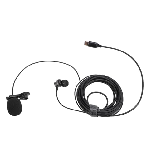 Lavalier -Mikrofon Typ C Winddichte Schaumabdeckung Kondensatormikrofon Live -Streaming 9,8ft Lavalier -Mikrofon Typ C Winddichte Schaumabdeckung Kondensatormikrofon Live -Streaming 9,8ft von Tbest