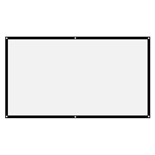 Leinwand Ber Rollo,Leinwand Ber,Projector Sn,Projektor-Leinwand 50 16:9 Verdic Sie Tn Faltenien Weichen Weißen -Projektor-Vor-Projektions-Leinwand 40In (100 Zoll) von Tbest